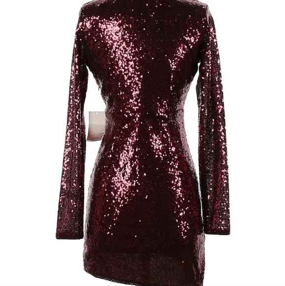 Tobi NWT sequin low cut dress - Picture 2 of 3
